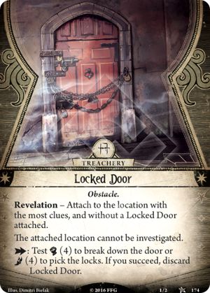 Verschlossene Tür