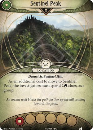 Gipfel des Sentinel Hill