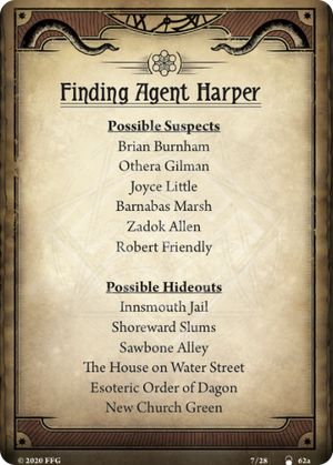 Agent Harper finden