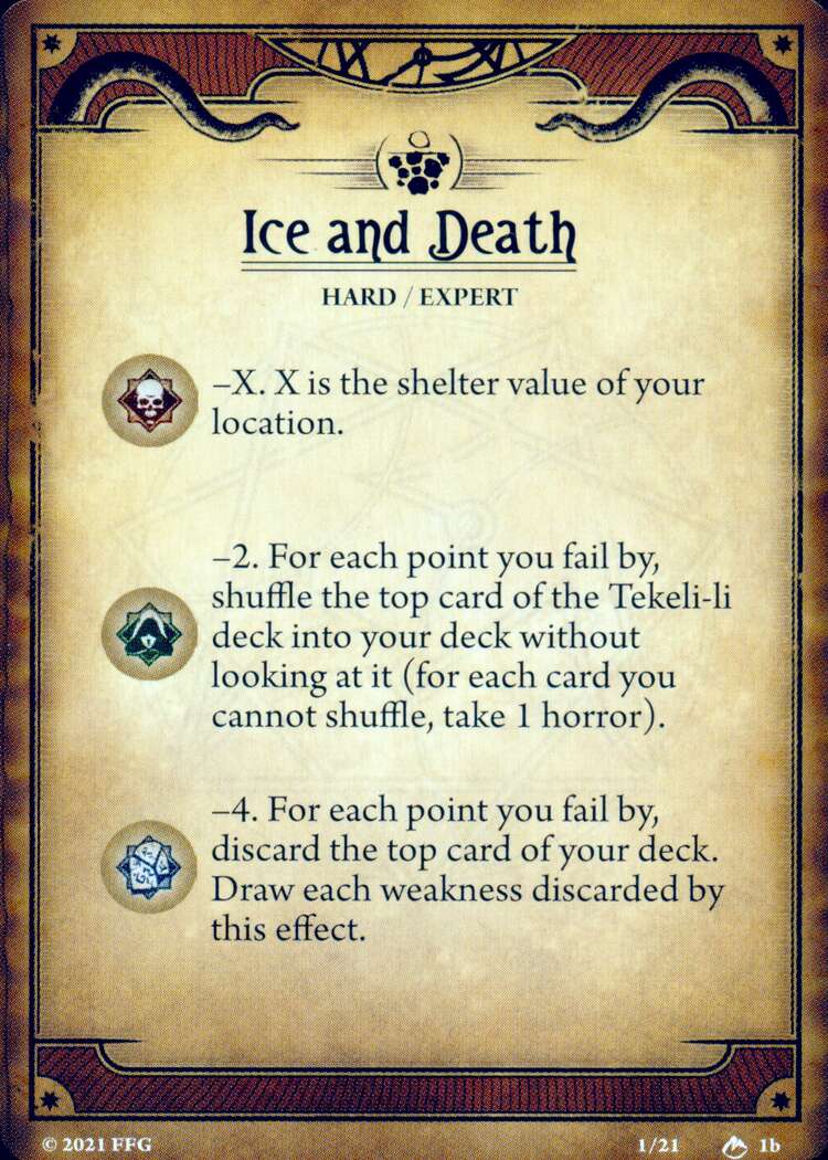 Eis und Tod