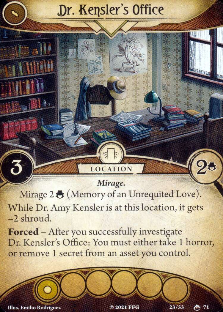 Dr. Kenslers Büro