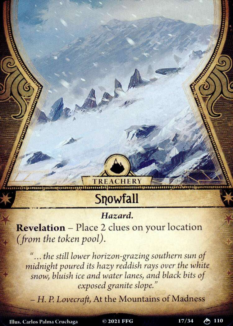Schneefall