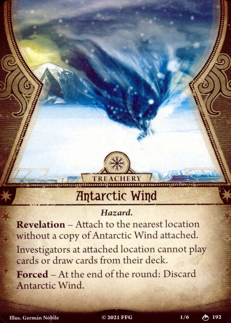Antarktischer Wind