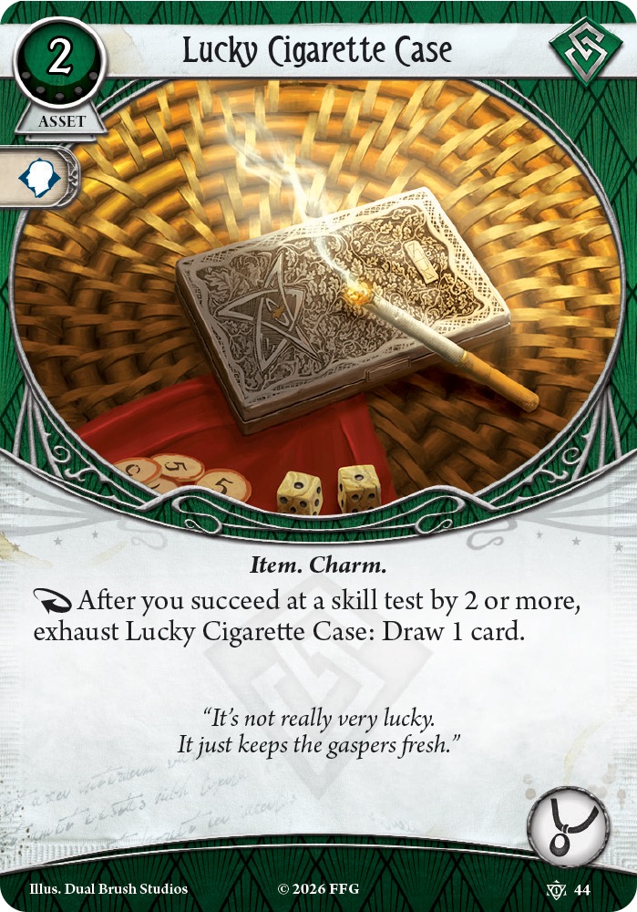 Glücks-Zigarettenetui