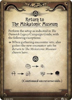 Rückkehr zu: Das Miskatonic-Museum