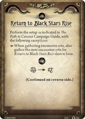 Rückkehr zu: Die schwarzen Sterne gehen auf